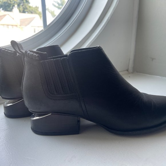 Alexander Wang Black Ankle Boots - Picture 4 of 5